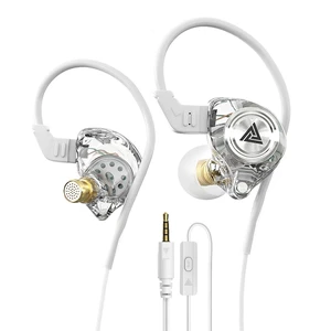 Wired Gaming Earbuds, Ak3file in Ear Monitors, Deep Bass Sound Wired Earbuds, HiFi in Ear Headphones with 1DD 10mm Dynamic Driver, IEM for Music Gaming Video Calling (White) Wired Gaming Earbuds, Ak3file in Ear Monitors, Deep Bass Sound Wired Earbuds, HiFi in Ear Headphones with 1DD 10mm Dynamic Driver, IEM for Music Gaming Video Calling (White)