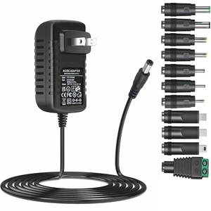 Universal 5V 3A Ac Adapter DC5V Power Supply Charger with 11 DC Plug Tips AC120V to DC5v 3a 2.5a 2a 1.5a 1a Power Adapter for Baby Monitor Graco Swing Raspberry Pi USB HUB 5volt ac-dc Adapter 6FT Universal 5V 3A Ac Adapter DC5V Power Supply Charger with 11 DC Plug Tips AC120V to DC5v 3a 2.5a 2a 1.5a 1a Power Adapter for Baby Monitor Graco Swing Raspberry Pi USB HUB 5volt ac-dc Adapter 6FT