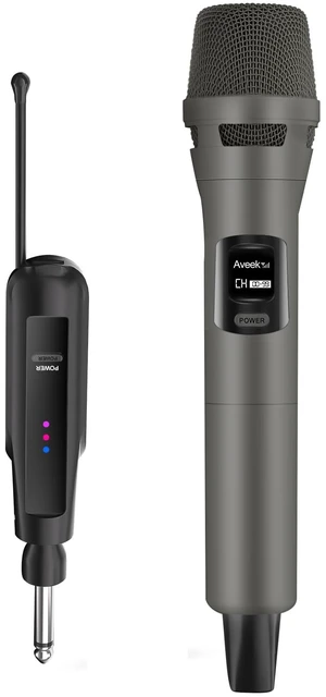Wireless Microphone,100ft Range,10Hs Rechaegeable Battery for Karaoke | Rechargeable Receiver and Mics, Clear Sound, Noise Cancellation, Amps Via 6.35/3.5Mm, for Church, Party, Wedding, DJ & Events Wireless Microphone,100ft Range,10Hs Rechaegeable Battery for Karaoke | Rechargeable Receiver and Mics, Clear Sound, Noise Cancellation, Amps Via 6.35/3.5Mm, for Church, Party, Wedding, DJ & Events