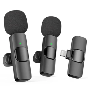 Mini Wireless Lavalier Microphone for iPhone, 2 Pack Professional Lapel Mics for Recording, Clip-on Mic with Noise Reduction, Lav Mic for Interview TikTok Vlog YouTube (for iPhone 14 and Below) Mini Wireless Lavalier Microphone for iPhone, 2 Pack Professional Lapel Mics for Recording, Clip-on Mic with Noise Reduction, Lav Mic for Interview TikTok Vlog YouTube (for iPhone 14 and Below)