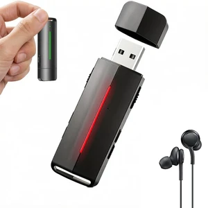 Voice Recorder 64GB, 800Hrs+ Audio Memo,AVR,USB Flash Drive | 64GB Built-in (800+Hrs) | One-Click Work | AVR Mode | Noise Reduction & 360° Pickup | Low Battery Auto-Save | 15g Lightweight Voice Recorder 64GB, 800Hrs+ Audio Memo,AVR,USB Flash Drive | 64GB Built-in (800+Hrs) | One-Click Work | AVR Mode | Noise Reduction & 360° Pickup | Low Battery Auto-Save | 15g Lightweight