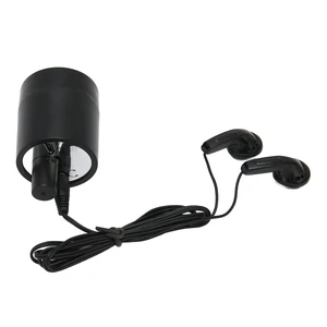 Sound Amplifier, Wall Microphone High Strength Voice Listen Detector Audio Ear Listening Device for Pipe Water Oil Leakage Through Wall Door Voice Tool Sound Amplifier, Wall Microphone High Strength Voice Listen Detector Audio Ear Listening Device for Pipe Water Oil Leakage Through Wall Door Voice Tool