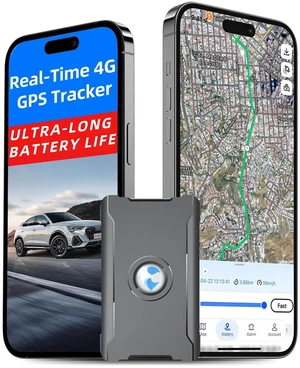 GPS Tracker for Vehicles, 6000mAh Real-Time 4G LTE, Subscription Required | Non Detectable Car Tracking Device, Strong Magnetic Hidden GPS Tracker for Car/RV/Trucks/Motorcycles/vehicles/trailer GPS Tracker for Vehicles, 6000mAh Real-Time 4G LTE, Subscription Required | Non Detectable Car Tracking Device, Strong Magnetic Hidden GPS Tracker for Car/RV/Trucks/Motorcycles/vehicles/trailer