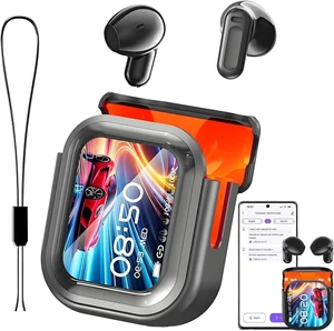 NE20 Earbuds, 2025 New NE20 AI Translation Earbuds in Real Time, Language Translator Headphones with LCD Touch Screen Audifonos Traductores Inglés Español Support 135 Languages for Travel NE20 Earbuds, 2025 New NE20 AI Translation Earbuds in Real Time, Language Translator Headphones with LCD Touch Screen Audifonos Traductores Inglés Español Support 135 Languages for Travel