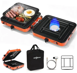 Burner Camping Stove, 17000 BTU Portable Propane Camp Stove
Foldable Gas Stove with Carrying Bag, Camping Essentials for Outdoor Cooking & Emergencies Burner Camping Stove, 17000 BTU Portable Propane Camp Stove
Foldable Gas Stove with Carrying Bag, Camping Essentials for Outdoor Cooking & Emergencies