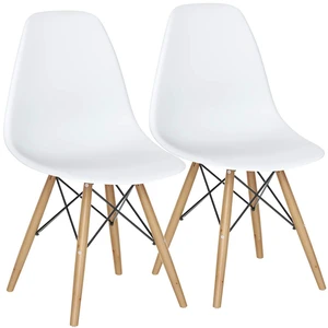 Dining Chairs Set of 2 White, Pre Assembled Dining Room Chairs
Mid Century Modern Kitchen Chairs with Wood Legs, Armless Plastic Dining Side Chair for Kitchen, Living Room Dining Chairs Set of 2 White, Pre Assembled Dining Room Chairs
Mid Century Modern Kitchen Chairs with Wood Legs, Armless Plastic Dining Side Chair for Kitchen, Living Room
