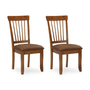 Design by Ashley Berringer Wood Dining Chairs Set of 2, Brown
Rustic brown finish, Cushioned microfiber seat, Spindle back, 250 lb capacity, Spot clean fabric Design by Ashley Berringer Wood Dining Chairs Set of 2, Brown
Rustic brown finish, Cushioned microfiber seat, Spindle back, 250 lb capacity, Spot clean fabric