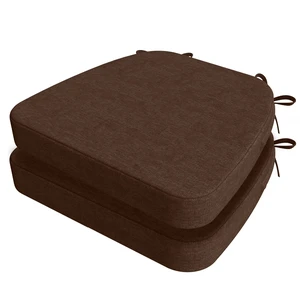 Chair Cushions for Dining Chairs, 17 x 16 x 2 in, Set of 2
Kitchen Chair Pads, Seat Cushions with Featuring Ties, Removable, Machine-Washable, Anti-Slip Covers, Brown Chair Cushions for Dining Chairs, 17 x 16 x 2 in, Set of 2
Kitchen Chair Pads, Seat Cushions with Featuring Ties, Removable, Machine-Washable, Anti-Slip Covers, Brown