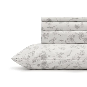 100% Cotton Printed Percale Sheet Set King Size, Grey Botanical
4 Piece Deep Pocket Floral Bedding, Crisp Cool & Breathable, Fade-Resistant Design, Hotel Luxury, Long-Staple Combed Cotton 100% Cotton Printed Percale Sheet Set King Size, Grey Botanical
4 Piece Deep Pocket Floral Bedding, Crisp Cool & Breathable, Fade-Resistant Design, Hotel Luxury, Long-Staple Combed Cotton