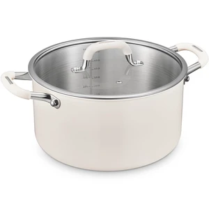 6QT Fully Clad 3-Ply Stainless Steel Stock Pot with Lid, Cooking Pot
Cool-Touch Silicone Handles, Premium Heat Retention & Durability, Oven & Dishwasher Safe, Induction Ready, for Quick Meals 6QT Fully Clad 3-Ply Stainless Steel Stock Pot with Lid, Cooking Pot
Cool-Touch Silicone Handles, Premium Heat Retention & Durability, Oven & Dishwasher Safe, Induction Ready, for Quick Meals