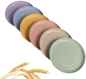Wheat Straw Plates 6 Pack 5.9 Inch Small Appetizer Plate Set
Unbreakable Lightweight Reusable Dishwasher & Microwave Safe Daily Use Dinner Dishes for Kitchen Outdoor Camping Wheat Straw Plates 6 Pack 5.9 Inch Small Appetizer Plate Set
Unbreakable Lightweight Reusable Dishwasher & Microwave Safe Daily Use Dinner Dishes for Kitchen Outdoor Camping