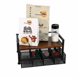 Metal Tea Bag Organizer 8 Compartments Adjustable Drawer Tea Storage Box, Multi-Purpose Tea Rack for Countertop Kitchen Office, Tea Bag Holder Station Chest (Tiger Color) Metal Tea Bag Organizer 8 Compartments Adjustable Drawer Tea Storage Box, Multi-Purpose Tea Rack for Countertop Kitchen Office, Tea Bag Holder Station Chest (Tiger Color)