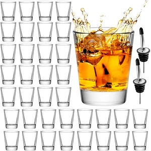 Shot Glasses 36 Pack, 2oz Clear Heavy Base Stackable, Bar Essential
Clear Shot Glass Bulk Ideal for Whiskey, Tequila, Vodka, Liqueur, Home Bars, Parties, Wedding, Gift-giving. Shot Glasses 36 Pack, 2oz Clear Heavy Base Stackable, Bar Essential
Clear Shot Glass Bulk Ideal for Whiskey, Tequila, Vodka, Liqueur, Home Bars, Parties, Wedding, Gift-giving.