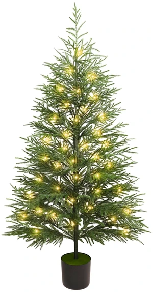 5FT Norfolk Pine Artificial Christmas Tree with Lights
Timer, 120 LEDs, Realistic Potted Trees, Lighted Xmas Tree, For Indoor Outdoor Front Porch Yard Bedroom 5FT Norfolk Pine Artificial Christmas Tree with Lights
Timer, 120 LEDs, Realistic Potted Trees, Lighted Xmas Tree, For Indoor Outdoor Front Porch Yard Bedroom