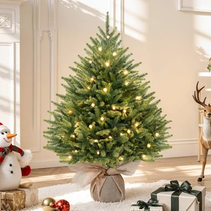2ft Prelit Artificial Mini Christmas Tree for Tabletop Desk Decor
Fir Small Xmas Tree with Pre-lit 60 Warm White Lights, 100 PE Branch Tips, Burlap Base, Indoor Small Ornaments,Holiday Decor 2ft Prelit Artificial Mini Christmas Tree for Tabletop Desk Decor
Fir Small Xmas Tree with Pre-lit 60 Warm White Lights, 100 PE Branch Tips, Burlap Base, Indoor Small Ornaments,Holiday Decor