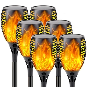 Solar Torch Lights with Flickering Flame Larger Size Halloween Decorations
6 Pack Upgraded Halloween Solar Lights Outdoor, Waterproof Solar Flame Lights for Garden Patio Pathway Yard Halloween Decor Solar Torch Lights with Flickering Flame Larger Size Halloween Decorations
6 Pack Upgraded Halloween Solar Lights Outdoor, Waterproof Solar Flame Lights for Garden Patio Pathway Yard Halloween Decor