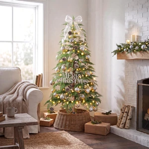 5ft Christmas Tree with Lights Artificial Real Touch Cypress Tree
Twinkling Christmas Tree, 11 Light Mode Remote Control, Multicolor LED Lights, Fake Holiday Tree for Home Decor 5ft Christmas Tree with Lights Artificial Real Touch Cypress Tree
Twinkling Christmas Tree, 11 Light Mode Remote Control, Multicolor LED Lights, Fake Holiday Tree for Home Decor