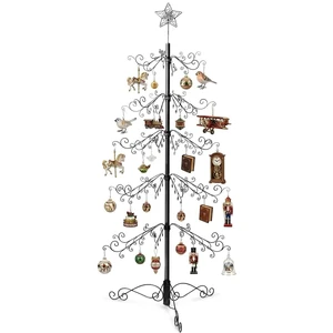 6.5 Ft Ornament Display Tree Stand 174 Hook Metal Christmas Tree
Large wrought iron display tree holds 174 ornaments for Christmas, Halloween, weddings and year-round décor. 6.5 Ft Ornament Display Tree Stand 174 Hook Metal Christmas Tree
Large wrought iron display tree holds 174 ornaments for Christmas, Halloween, weddings and year-round décor.