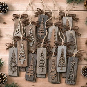 24 Pcs Rustic Christmas Wooden Ornaments for Tree Decoration,Vintage
Grays and Browns Vintage, Wood Christmas Tree Decorations, 5.1 x 1.6 x 0.4 in, Winter Xmas Farmhouse Wreath Party Decor 24 Pcs Rustic Christmas Wooden Ornaments for Tree Decoration,Vintage
Grays and Browns Vintage, Wood Christmas Tree Decorations, 5.1 x 1.6 x 0.4 in, Winter Xmas Farmhouse Wreath Party Decor
