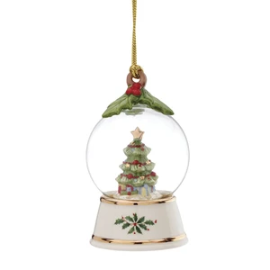 Christmas Tree in Snow Globe Hanging Ornament
24k gold accents | gold cord for hanging | collectible keepsake gift for winter decor | 3.75 inch, gift for women Christmas Tree in Snow Globe Hanging Ornament
24k gold accents | gold cord for hanging | collectible keepsake gift for winter decor | 3.75 inch, gift for women