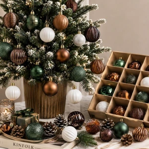64 Pcs Neutral Christmas Ball Ornaments Brown Green White Xmas Bulbs
1.57/1.97/2.36 Inch, Shatterproof Xmas Baubles, Assorted Size Modern Christmas Decoration, for Tree Home Indoor Holiday Decor 64 Pcs Neutral Christmas Ball Ornaments Brown Green White Xmas Bulbs
1.57/1.97/2.36 Inch, Shatterproof Xmas Baubles, Assorted Size Modern Christmas Decoration, for Tree Home Indoor Holiday Decor