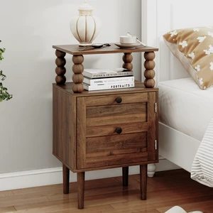 Nightstand,Retro Bedside Table with Storage Drawer,Dark Walnut
Mid-Century Modern Night Stand with Open Wood Shelf for Bedroom and Small Spaces,Walnut End Side Table with Solid Wood Legs Nightstand,Retro Bedside Table with Storage Drawer,Dark Walnut
Mid-Century Modern Night Stand with Open Wood Shelf for Bedroom and Small Spaces,Walnut End Side Table with Solid Wood Legs