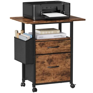 2 Drawer File Cabinet 24''W, Mobile Filing Cabinet, Printer Stand
24'' Extended Desktop for Large Printer, Rolling, Side Bag, Fits A4/Letter Size, Home Office, Fabric Drawer, Light Brown 2 Drawer File Cabinet 24''W, Mobile Filing Cabinet, Printer Stand
24'' Extended Desktop for Large Printer, Rolling, Side Bag, Fits A4/Letter Size, Home Office, Fabric Drawer, Light Brown