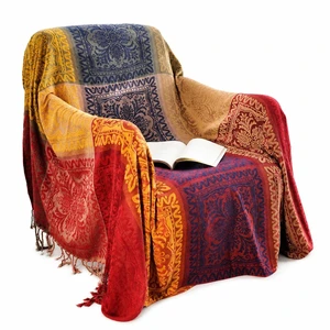 Boho Sofa Cover, Throw Blankets for Couch (L,86 * 102inch) Boho Sofa Cover, Throw Blankets for Couch (L,86 * 102inch)