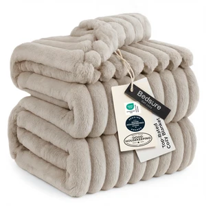 Soft King Size Blankets for Bed Beige "108"x90" Birthday Gifts for Women Mom Her, Cozy Fluffy Throw Blanket for Sofa Comforter, Living Room Home Decor, Machine Washable Soft King Size Blankets for Bed Beige "108"x90" Birthday Gifts for Women Mom Her, Cozy Fluffy Throw Blanket for Sofa Comforter, Living Room Home Decor, Machine Washable