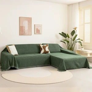Couch Cover for Sectional Sofa, 2 Pieces Couch Covers for L Shaped Couch, Washable Furniture Protector for Pets, Kids, Sofa Slipcover for 2-3 Cushion Couch (71"x118"+71"x118", Moss Green) Couch Cover for Sectional Sofa, 2 Pieces Couch Covers for L Shaped Couch, Washable Furniture Protector for Pets, Kids, Sofa Slipcover for 2-3 Cushion Couch (71"x118"+71"x118", Moss Green)