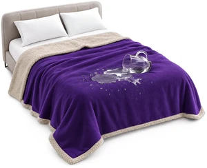 Waterproof Blanket for Bed, Reversible Leakproof Throw Waterproof Blanket for Bed, Reversible Leakproof Throw