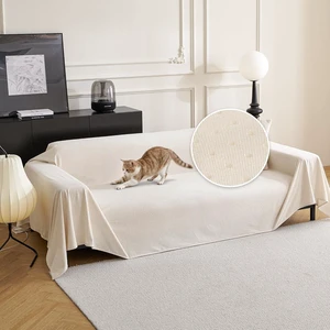 White Couch Cover for Dog Pet Friendly Couch Covers for Sofa, Sectional Couch Covers Furniture Covers for Cats Scratching, Non Slip Sofa Covers for Pets Washable, 71" x 118" White Couch Cover for Dog Pet Friendly Couch Covers for Sofa, Sectional Couch Covers Furniture Covers for Cats Scratching, Non Slip Sofa Covers for Pets Washable, 71" x 118"