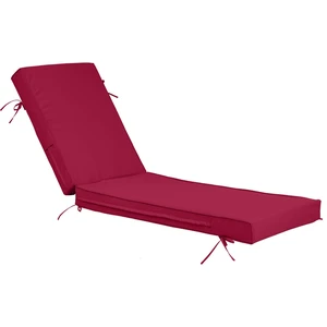 Outdoor Chaise Lounge Cushions, 4 Inch Thick Waterproof Fade Resistant Patio Furniture Lounger Chair Cushion Pad for Pool (1, Burgundy, 72'' L x 21'' W x 4" T) Outdoor Chaise Lounge Cushions, 4 Inch Thick Waterproof Fade Resistant Patio Furniture Lounger Chair Cushion Pad for Pool (1, Burgundy, 72'' L x 21'' W x 4" T)