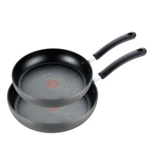 Ultimate Hard Anodized Nonstick Fry Pan Set, 2-Pack, 10,12 in, Onyx Ultimate Hard Anodized Nonstick Fry Pan Set, 2-Pack, 10,12 in, Onyx