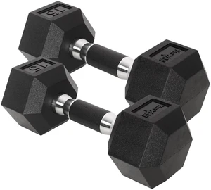 Hex Dumbbells, Rubber Coated, Chrome Grip Hand Weights
Hex-Shaped with Ergonomic Chrome Handles Prevent Rolling and Provide a Secure Grip, Suitable for Home Gyms Hex Dumbbells, Rubber Coated, Chrome Grip Hand Weights
Hex-Shaped with Ergonomic Chrome Handles Prevent Rolling and Provide a Secure Grip, Suitable for Home Gyms
