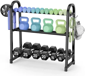 3 Tier Dumbbell Rack - Weight Rack for Home Gym: Stand Only
Heavy Duty Adjustable Storage Rack with Hooks, Dumbbell Stand & Weight Holder, Organizer Shelf for Home Gym 3 Tier Dumbbell Rack - Weight Rack for Home Gym: Stand Only
Heavy Duty Adjustable Storage Rack with Hooks, Dumbbell Stand & Weight Holder, Organizer Shelf for Home Gym