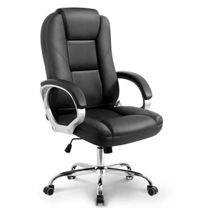 Office Desk Chair PU Leather Chair with Lumbar Support, Jet Black
Ergonomic High Back Executive Computer Chair, Comfortable Padded Fixed Armrests Swivel Chair with Wheels for Office/Home Office Desk Chair PU Leather Chair with Lumbar Support, Jet Black
Ergonomic High Back Executive Computer Chair, Comfortable Padded Fixed Armrests Swivel Chair with Wheels for Office/Home