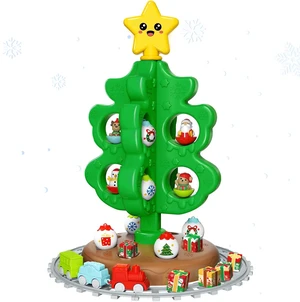 Baby First Mini Christmas Tree for Kids, Learning Toys Colorful Plastic Finger Puppets Snowman/Elk/Santa Tumblers for Kids, New Xmas Gifts for Girls Boys, Christmas Decorations Indoor Baby First Mini Christmas Tree for Kids, Learning Toys Colorful Plastic Finger Puppets Snowman/Elk/Santa Tumblers for Kids, New Xmas Gifts for Girls Boys, Christmas Decorations Indoor