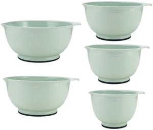 Classic Mixing Bowls, Set of 5, Pistachio Classic Mixing Bowls, Set of 5, Pistachio