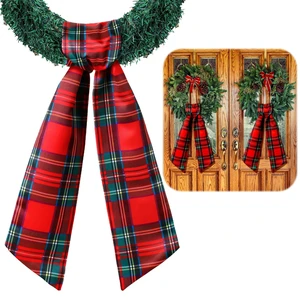 2 Pcs Red Plaid Wreath Sash for Front Door, Bow Ribbon Decor
Tartan Double Layer, Christmas Wreath Garland Holiday Decor, Indoor Outdoor Doorway Yard Party, Xmas Ornament Accessory 2 Pcs Red Plaid Wreath Sash for Front Door, Bow Ribbon Decor
Tartan Double Layer, Christmas Wreath Garland Holiday Decor, Indoor Outdoor Doorway Yard Party, Xmas Ornament Accessory