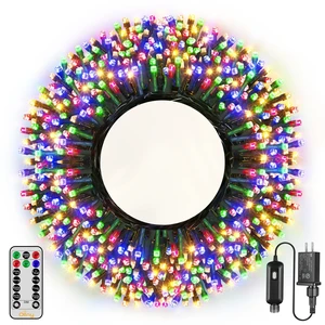 164FT 500 LED Christmas Lights Outdoor Waterproof String Lights 164FT 500 LED Christmas Lights Outdoor Waterproof String Lights