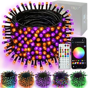 Smart Color Changing Christmas Halloween Tree Light String 79 FT 200 LED
App and Remote Controlled,Music Syn, 16M Multicolors and Multi Modes, Timer, IP44 Waterproof Indoor Outdoor RGB Xmas lights Smart Color Changing Christmas Halloween Tree Light String 79 FT 200 LED
App and Remote Controlled,Music Syn, 16M Multicolors and Multi Modes, Timer, IP44 Waterproof Indoor Outdoor RGB Xmas lights