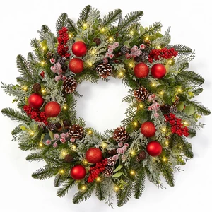 24 Inch Christmas Wreaths for Front Door-Pine Artificial Christmas Wreath
Modern Farmhouse Outdoor Christmas Door Wreath, Xmas Wreath with Berries Christmas Balls for Porch Window Wall Indoor Outdoor 24 Inch Christmas Wreaths for Front Door-Pine Artificial Christmas Wreath
Modern Farmhouse Outdoor Christmas Door Wreath, Xmas Wreath with Berries Christmas Balls for Porch Window Wall Indoor Outdoor
