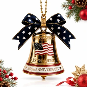 United States 250th Anniversary Bell Ornament, Metal Enamel Crafted, B
Handmade Commemorative Hanging Decor for Patriotic Christmas Tree, Collectors Gift, Outdoor Garden Fence Patio Decor United States 250th Anniversary Bell Ornament, Metal Enamel Crafted, B
Handmade Commemorative Hanging Decor for Patriotic Christmas Tree, Collectors Gift, Outdoor Garden Fence Patio Decor