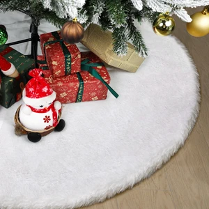 48 Inch White Faux Fur Christmas Tree Skirt
Soft white faux rabbit fur, hook-loop opening, christmas tree decor, fits 6-9ft trees, holiday winter snow decor 48 Inch White Faux Fur Christmas Tree Skirt
Soft white faux rabbit fur, hook-loop opening, christmas tree decor, fits 6-9ft trees, holiday winter snow decor