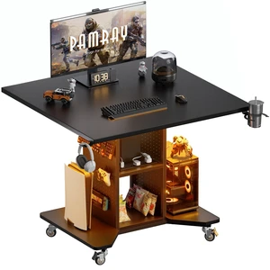 Small Gaming Desk Rolling Computer Table Balck
Movable, with Led Lights Power Outlets, with Storage Pegboard and Hook, Sturdy, Suitable for Study Gaming Bedroom Dorm Small Gaming Desk Rolling Computer Table Balck
Movable, with Led Lights Power Outlets, with Storage Pegboard and Hook, Sturdy, Suitable for Study Gaming Bedroom Dorm