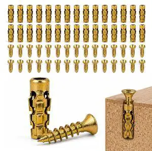 6×14mm Short Expansion Screw Set for Cabinet Hinge Repair, Expansion Anchor | Cabinet Hinge Screws for Stripped Hole Repair, Door Hinge Repair Kit 6×14mm Short Expansion Screw Set for Cabinet Hinge Repair, Expansion Anchor | Cabinet Hinge Screws for Stripped Hole Repair, Door Hinge Repair Kit