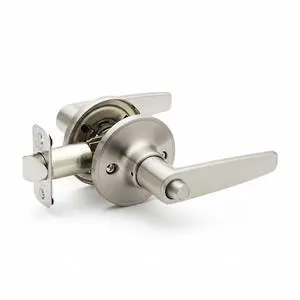 DL1231SS Daley Push Button Privacy Door Lever, Satin Stainless DL1231SS Daley Push Button Privacy Door Lever, Satin Stainless