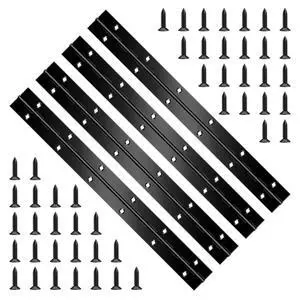 4PCS 12 Inch Black Heavy Duty Stainless Steel Piano Hinge Continuous | Cabinets, Boat Marine, Door, DIY Woodworking Storage Box, Hatche, Furniture Hardware Supplies 4PCS 12 Inch Black Heavy Duty Stainless Steel Piano Hinge Continuous | Cabinets, Boat Marine, Door, DIY Woodworking Storage Box, Hatche, Furniture Hardware Supplies