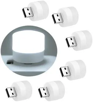 USB Night Light, LED Mini Light Bulb, Plug in Night Light, Small Night Lights, Warm White, USB Light Bulb for Bedroom, Bathroom, Hallway, Nursery, Kitchen, Car Tiny Light 6PS (6 White) USB Night Light, LED Mini Light Bulb, Plug in Night Light, Small Night Lights, Warm White, USB Light Bulb for Bedroom, Bathroom, Hallway, Nursery, Kitchen, Car Tiny Light 6PS (6 White)
